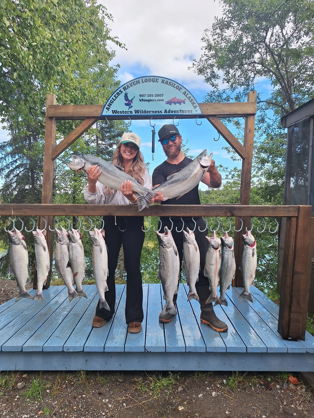 Anglers Haven Fishing Lodge in Kenai